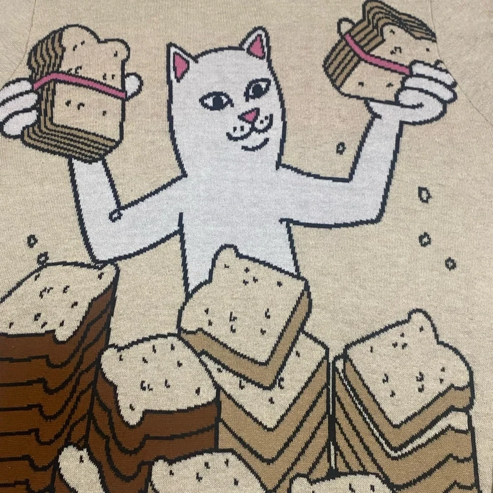 RIPNDIP Get Bread Natural Sweater - Picture 7 of 11